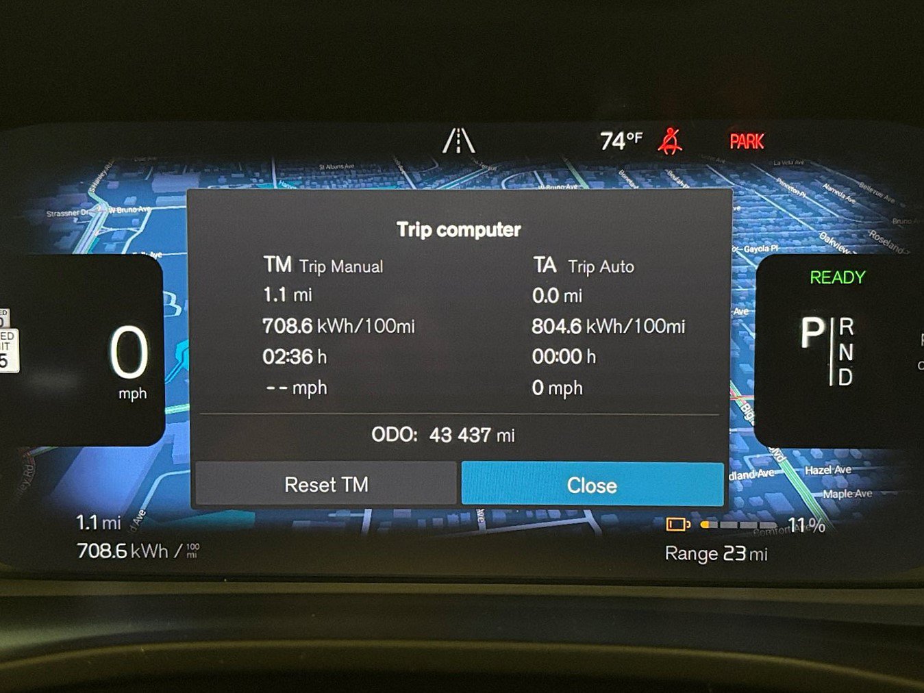 Used 2022 Volvo C40 P8 Recharge Ultimate AWD/4WD image 11