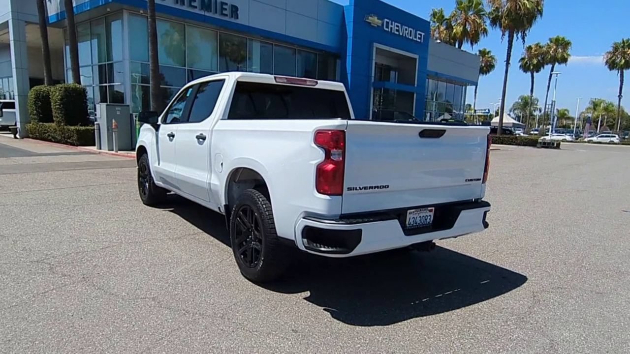 Used 2023 Chevrolet Silverado 1500 Custom w/ LPO, Dark Essentials Package RWD image 6