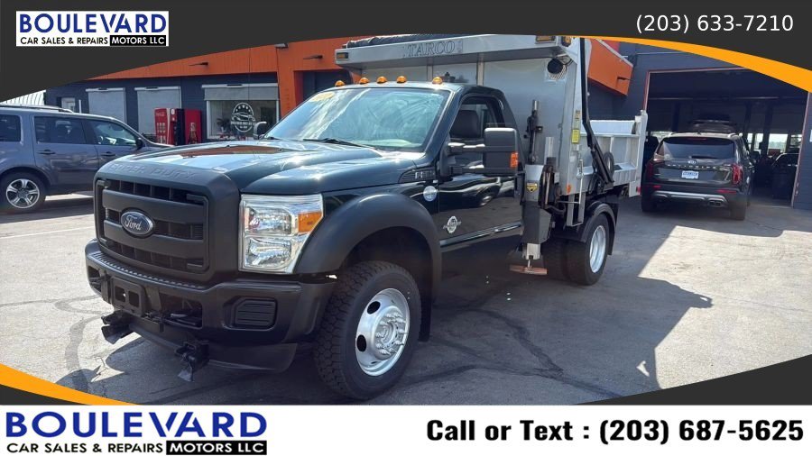 Used 2012 Ford F550 4x4 Regular Cab Super Duty w/ Payload Upgrade Pkg image 3