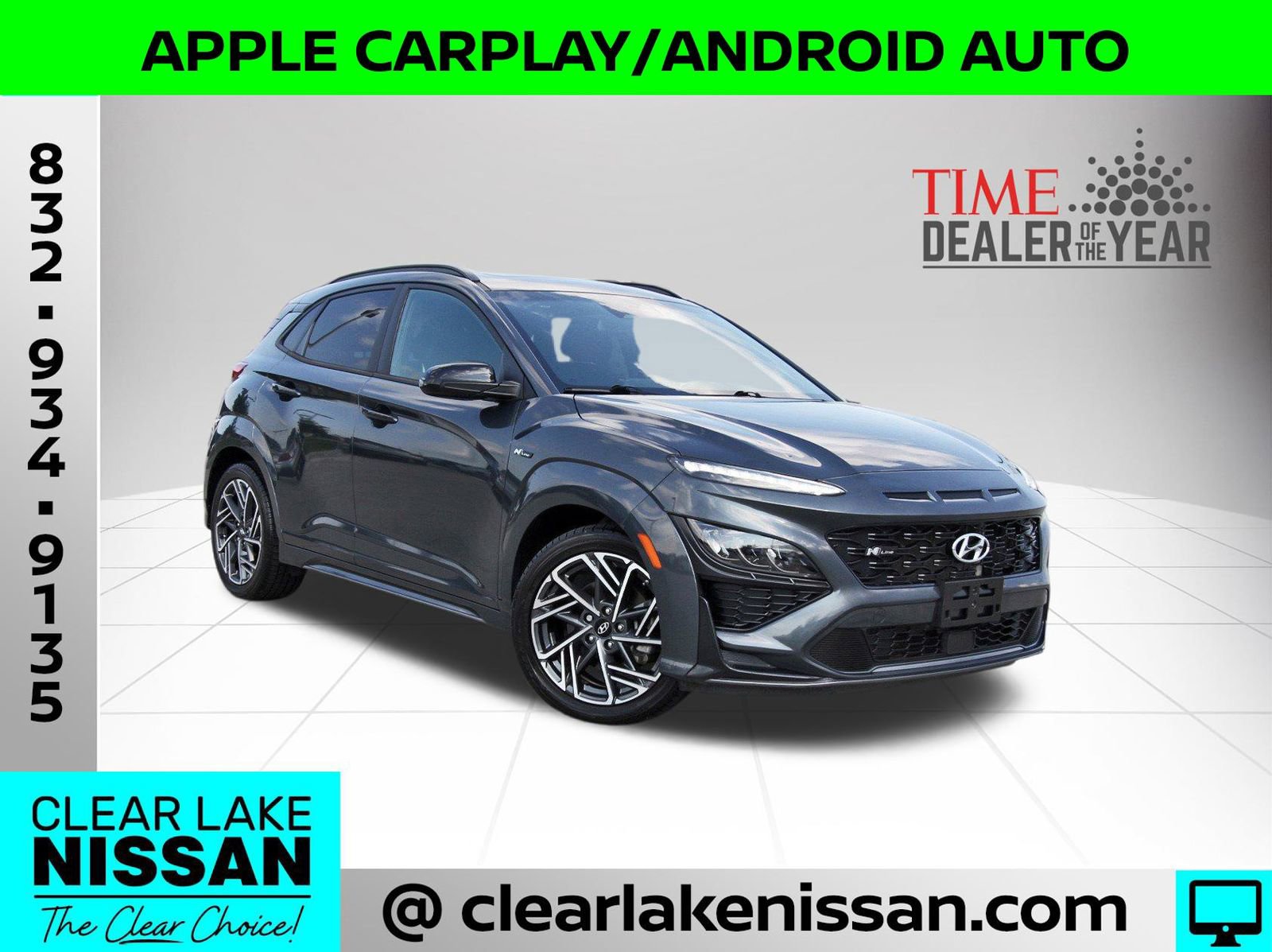Used 2022 Hyundai Kona N Line w/ Tech Package