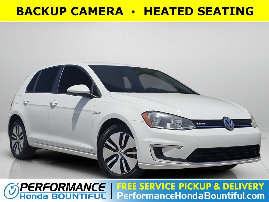 Used 2016 Volkswagen e-Golf SE w/ DC Fast Charging Package