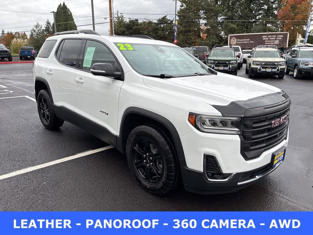 Used 2023 GMC Acadia AT4 w/ GMC Pro Grade Package AWD/4WD image 1