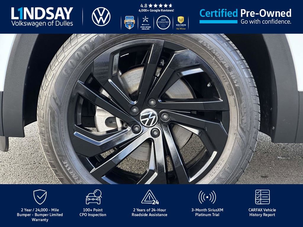 Certified 2023 Volkswagen Atlas SE w/ Black Wheel Package image 8