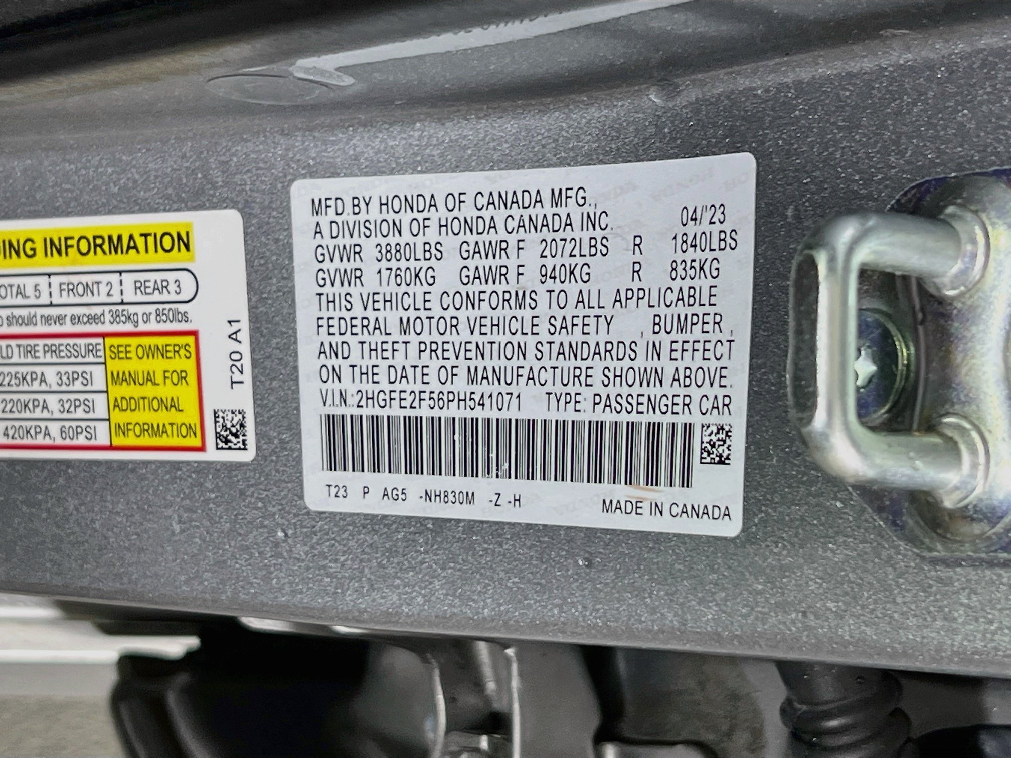 Used 2023 Honda Civic Sport image 29