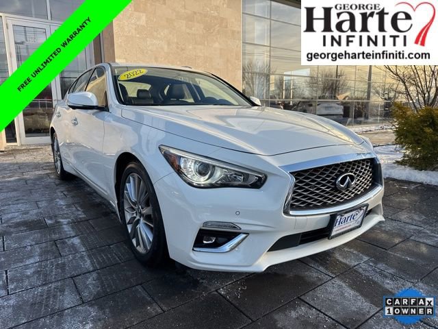 Certified 2022 INFINITI Q50 Luxe w/ Cargo Package image 1