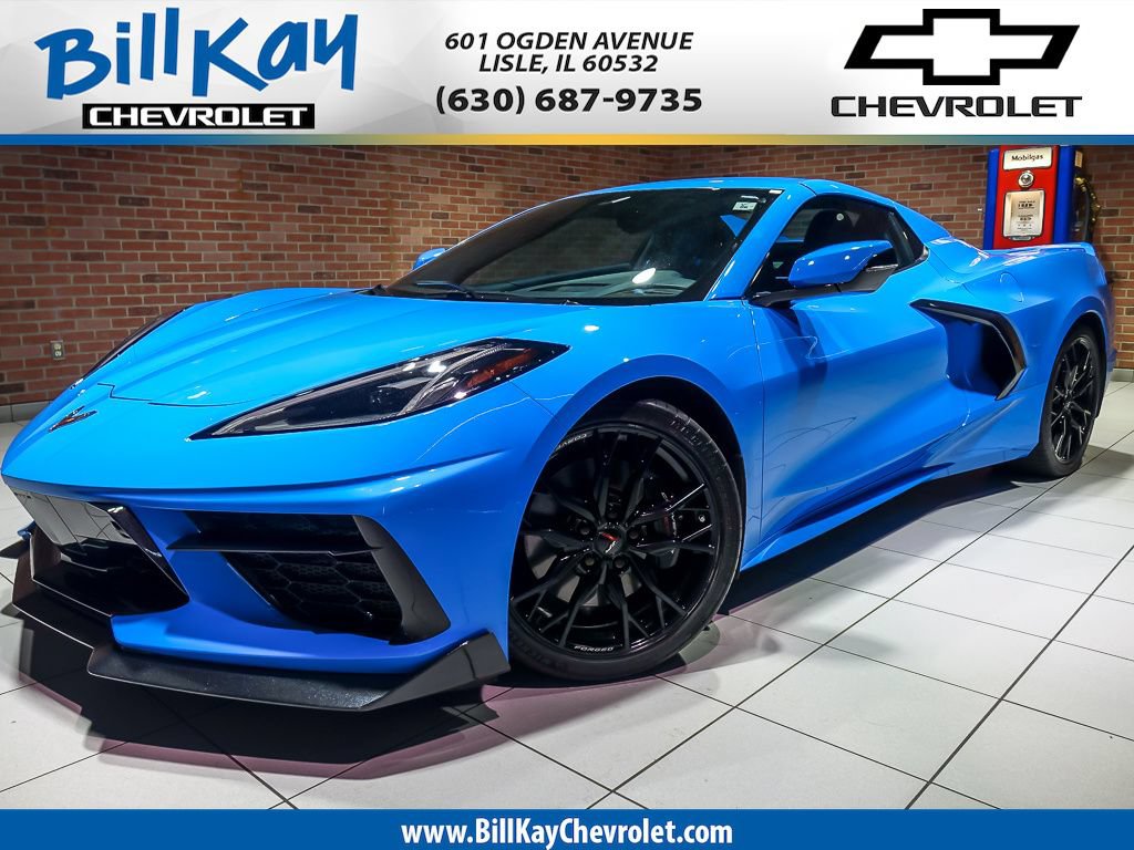 Certified 2022 Chevrolet Corvette Stingray Premium Conv w/ Z51 Performance Package RWD image 1