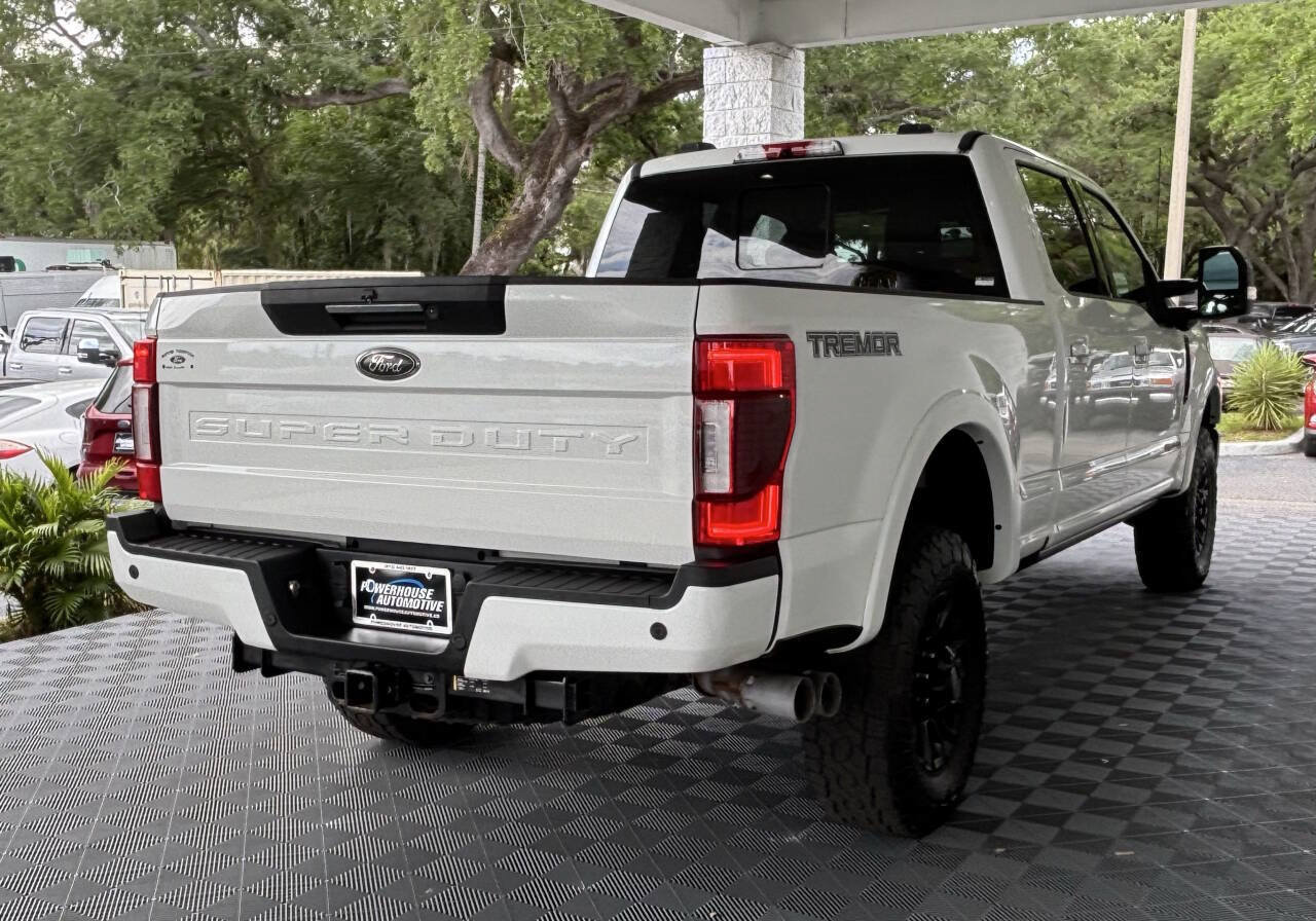 Used 2022 Ford F250 Lariat w/ Tremor Off-Road Package AWD/4WD image 11