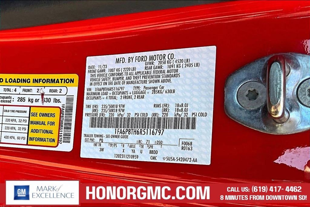 Used 2024 Ford Mustang Premium image 18