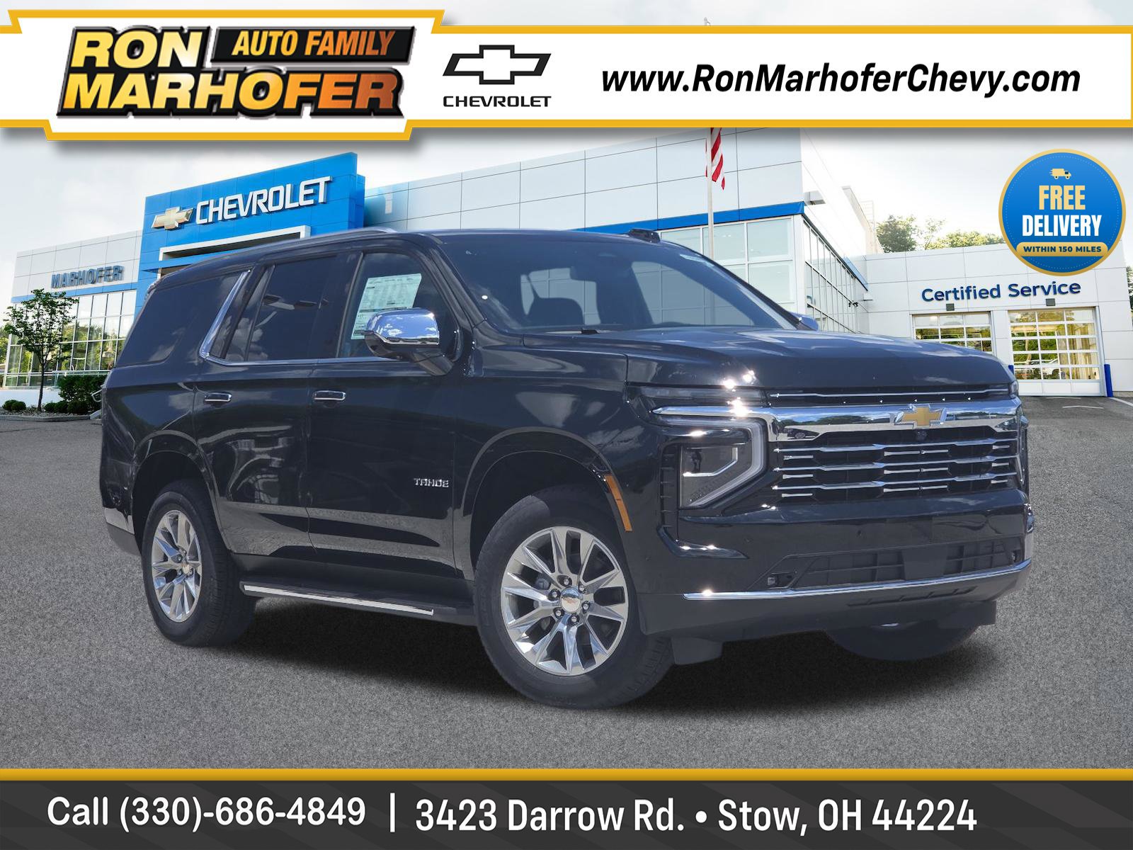 New 2026 Chevrolet Tahoe Premier w/ Sun And Tow Package