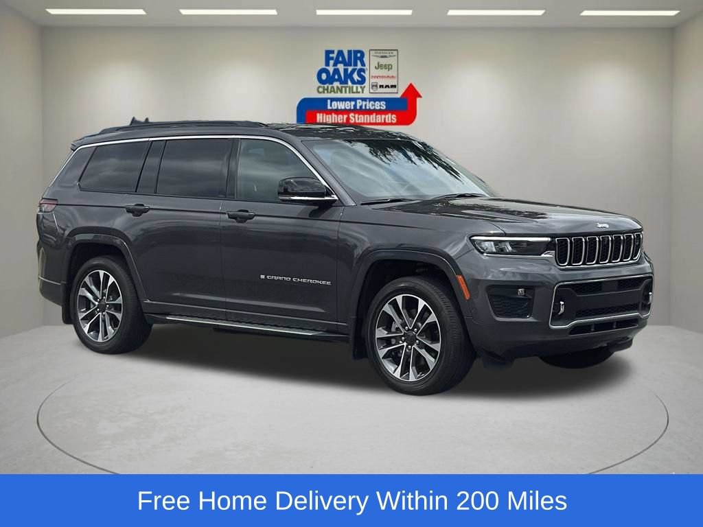 Certified 2025 Jeep Grand Cherokee L Overland w/ Advanced Protech Group III