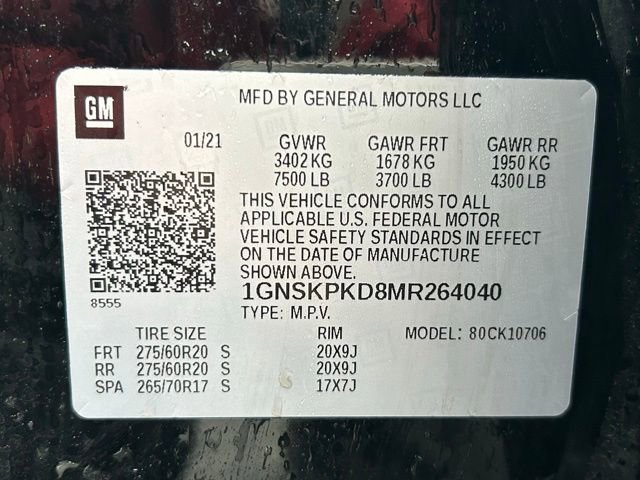 Used 2021 Chevrolet Tahoe Z71 w/ Luxury Package image 16