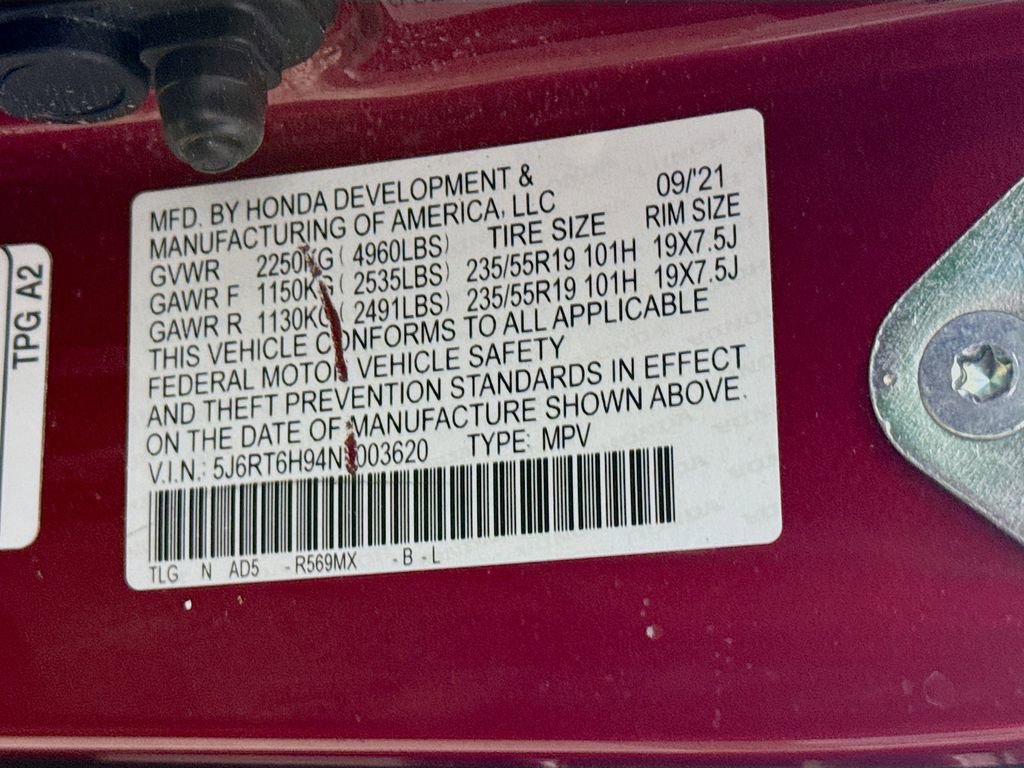 Used 2022 Honda CR-V Touring image 32