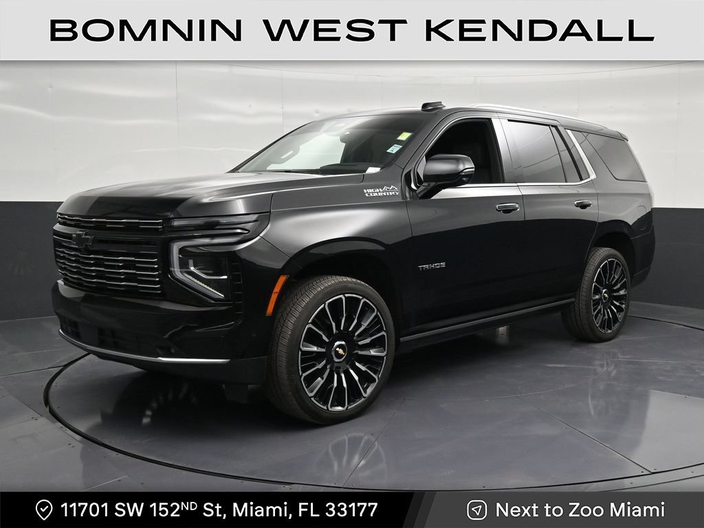 Used 2025 Chevrolet Tahoe High Country AWD/4WD image 1