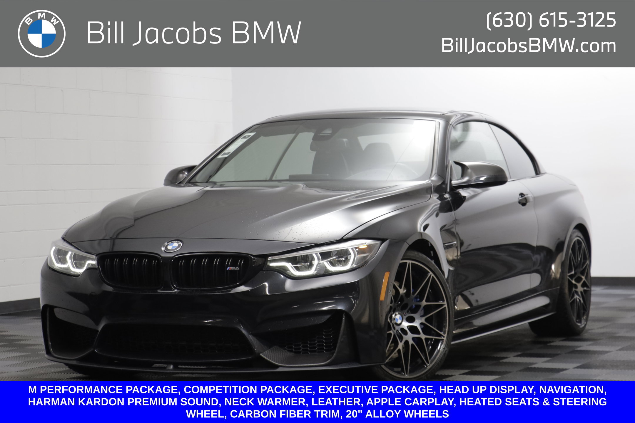 Used 2018 BMW M4 Convertible RWD image 1