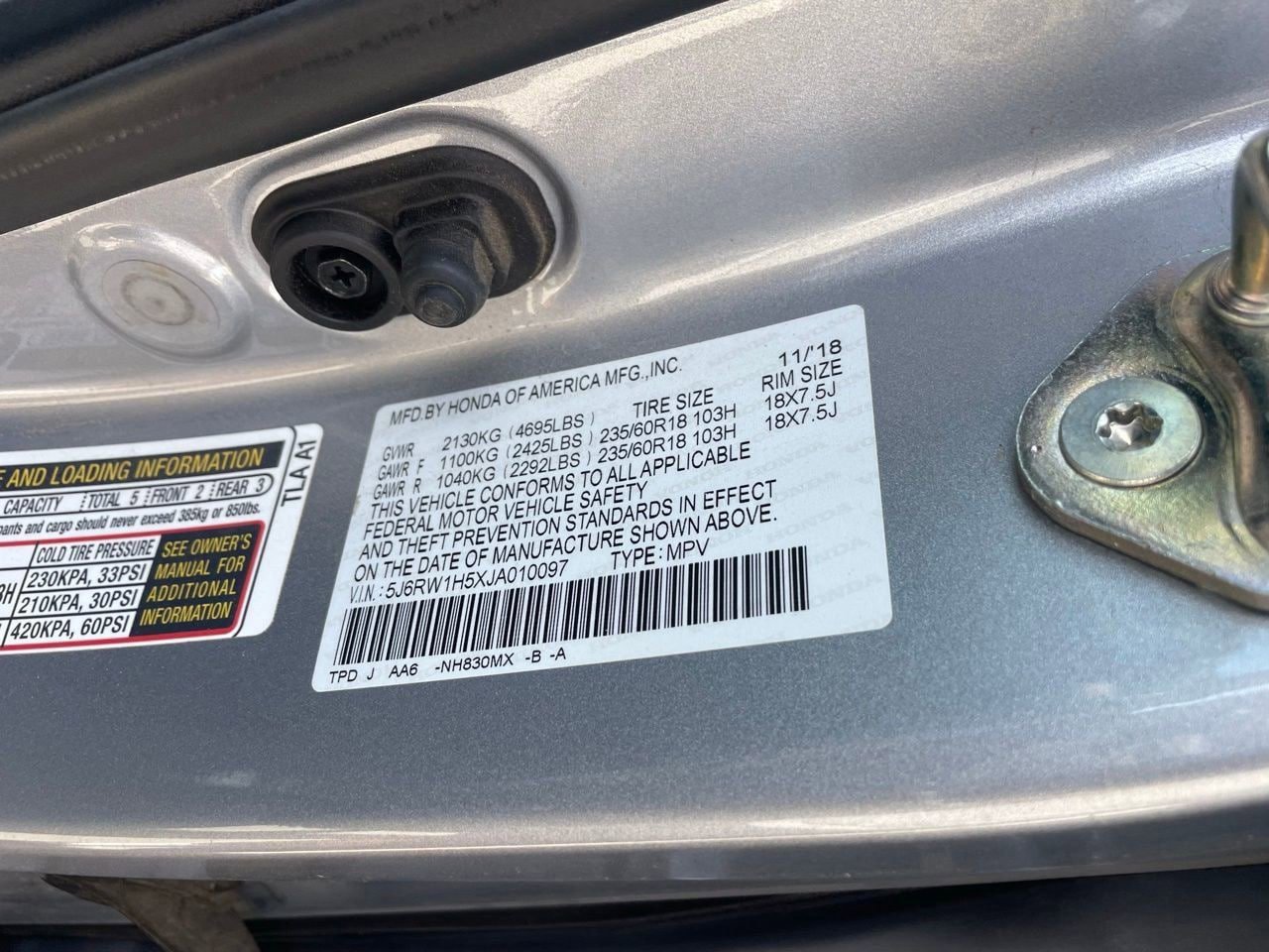 Used 2018 Honda CR-V EX image 12