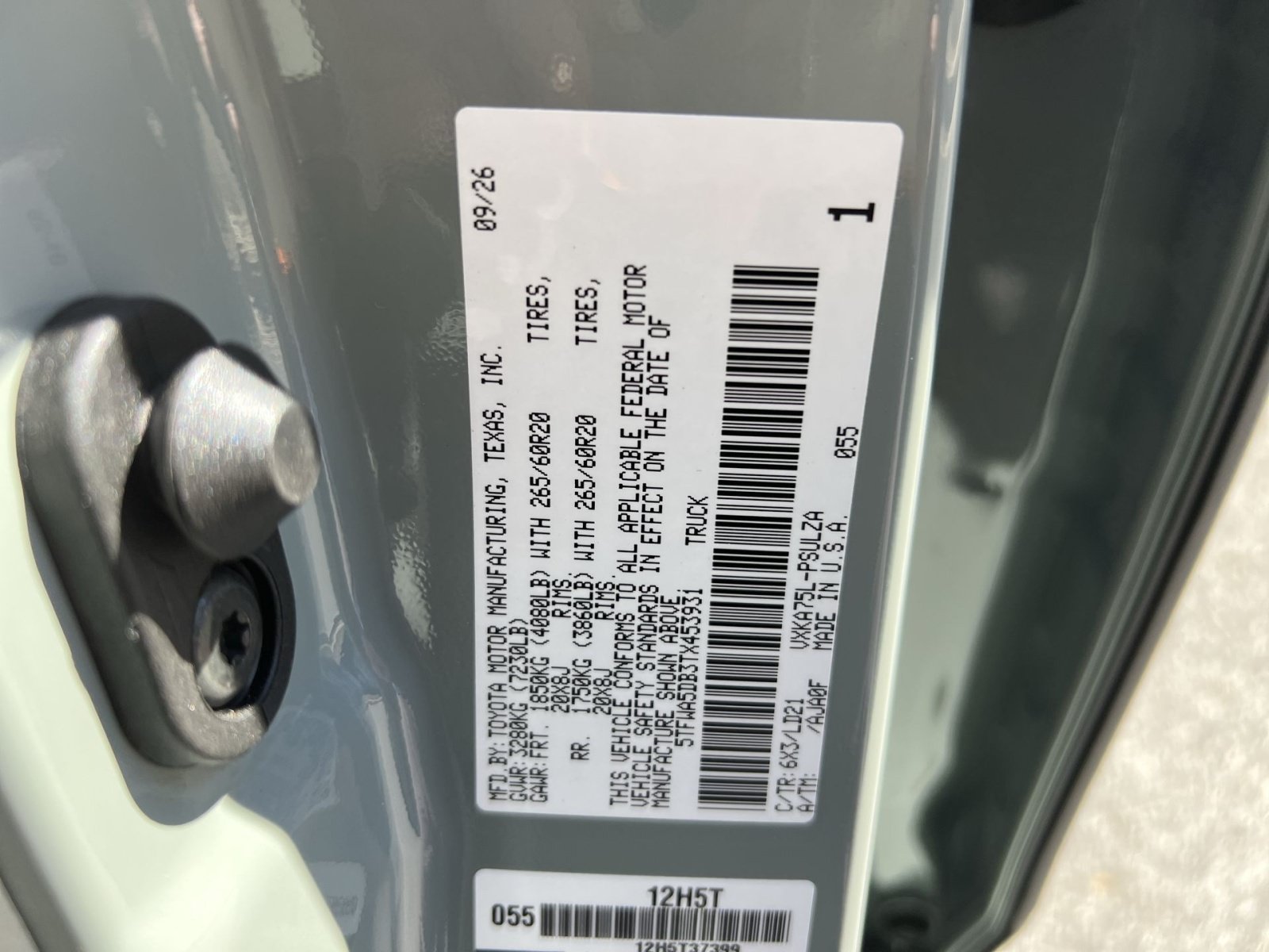 New 2026 Toyota Tundra Limited AWD/4WD image 29
