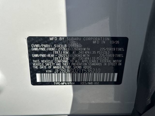 New 2026 Subaru Outback Limited XT AWD/4WD image 30