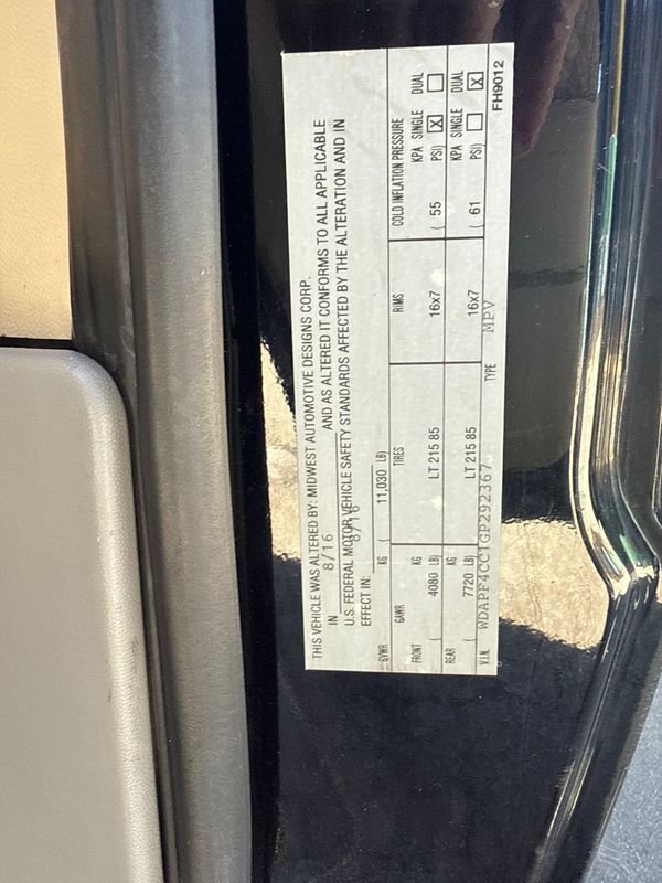 Used 2016 Mercedes-Benz Sprinter 3500 w/ Active Safety Plus Package image 38