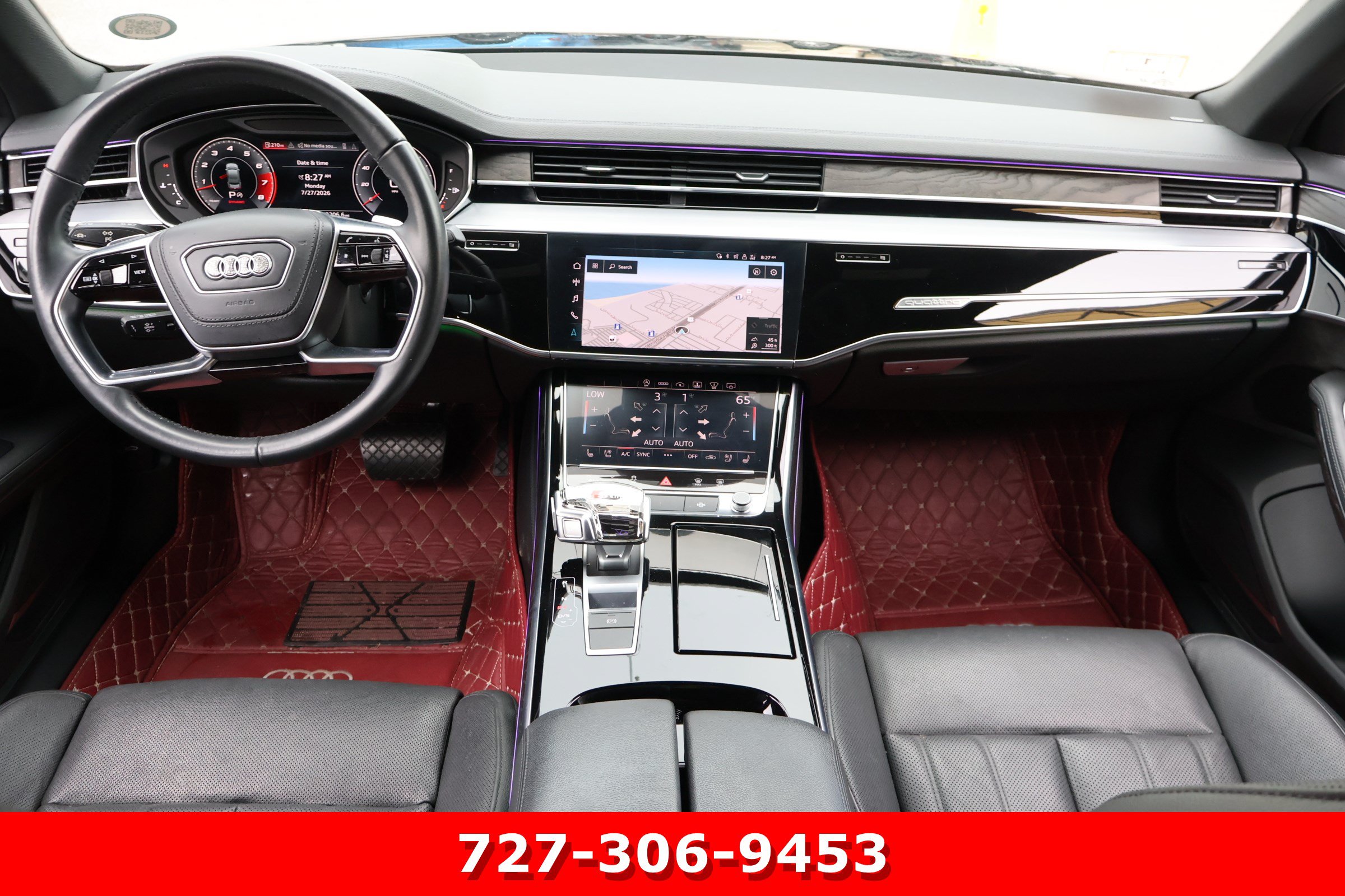 Used 2021 Audi A8 L 3.0T w/ Executive Plus Package AWD/4WD image 18