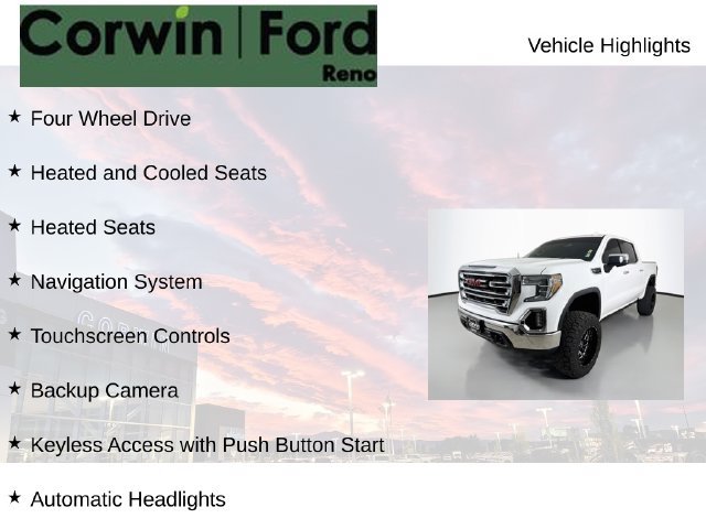 Used 2020 GMC Sierra 1500 SLT w/ SLT Premium Package AWD/4WD image 8