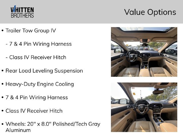 Used 2021 Jeep Grand Cherokee Limited w/ Trailer Tow Group IV AWD/4WD image 8