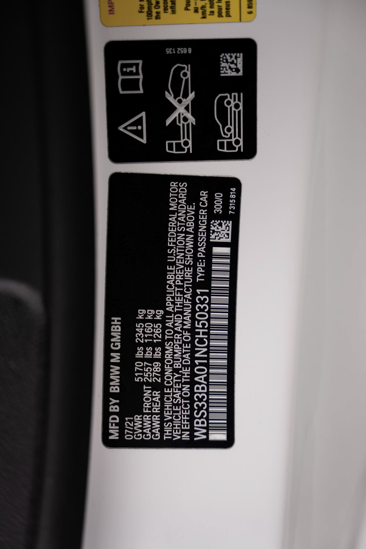 Used 2022 BMW M4 xDrive Competition w/ Parking Assistance Package AWD/4WD image 64