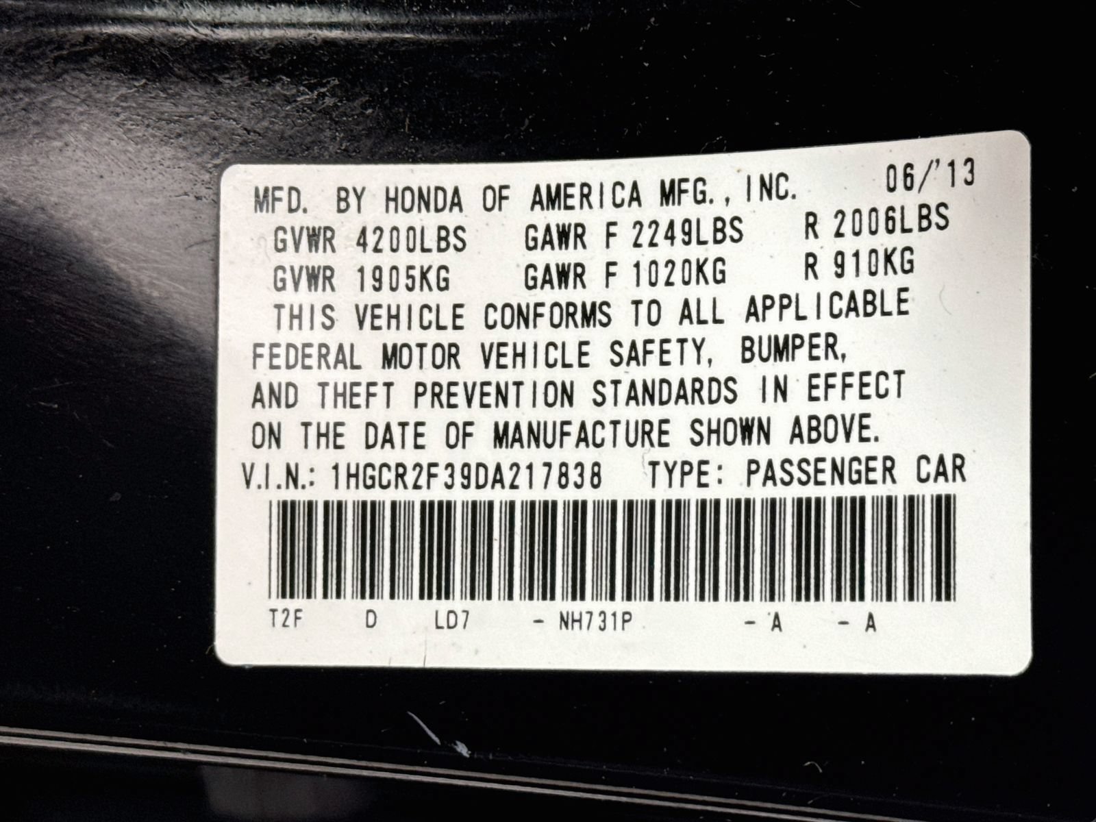 Used 2013 Honda Accord LX image 29