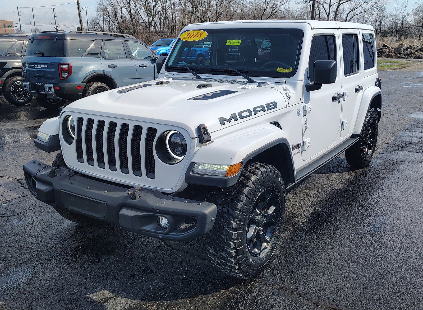 Used 2018 Jeep Wrangler Unlimited Sahara w/ Quick Order Package 24M Moab image 7