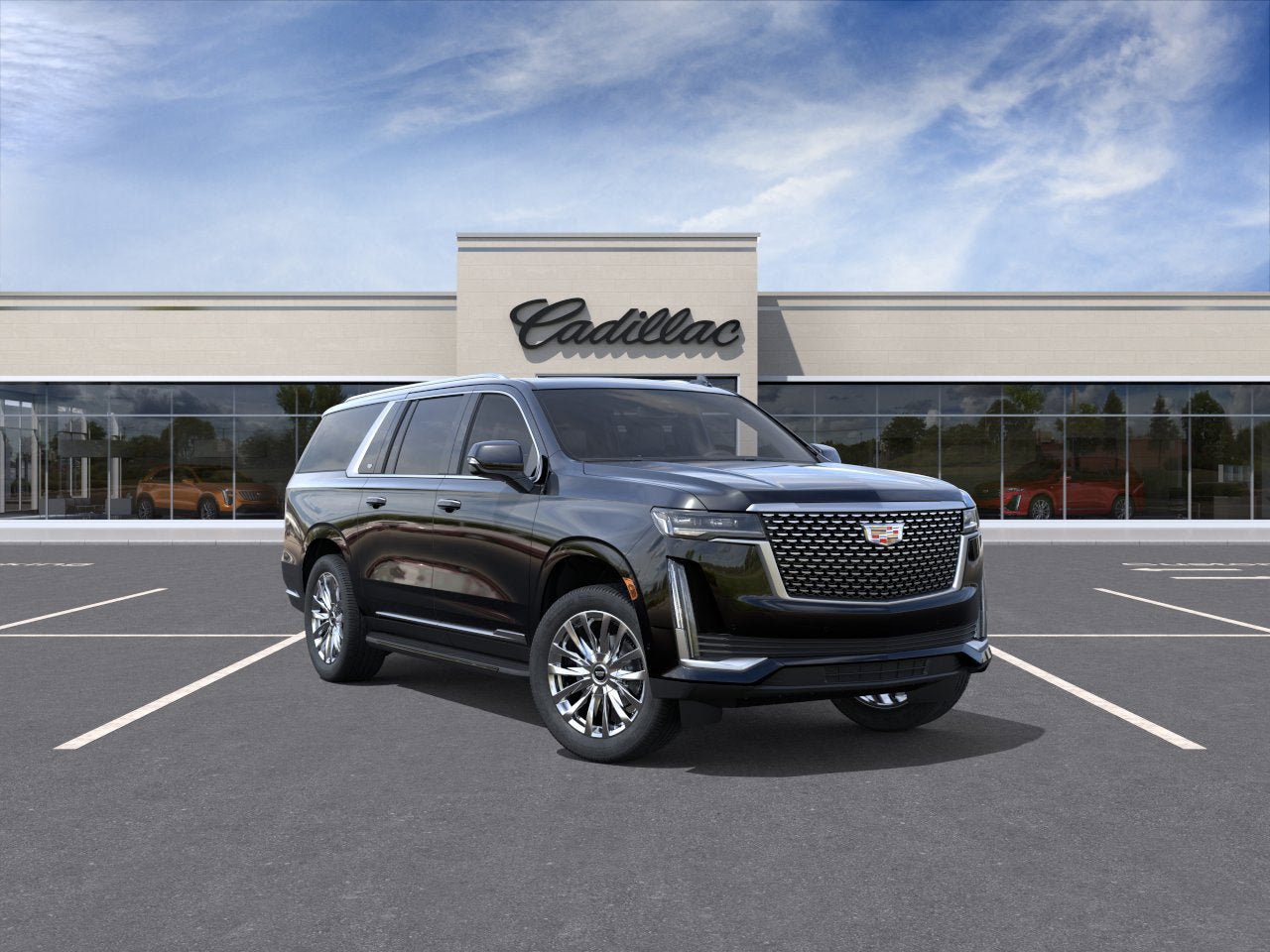 Certified 2022 Cadillac Escalade ESV Premium Luxury RWD image 1