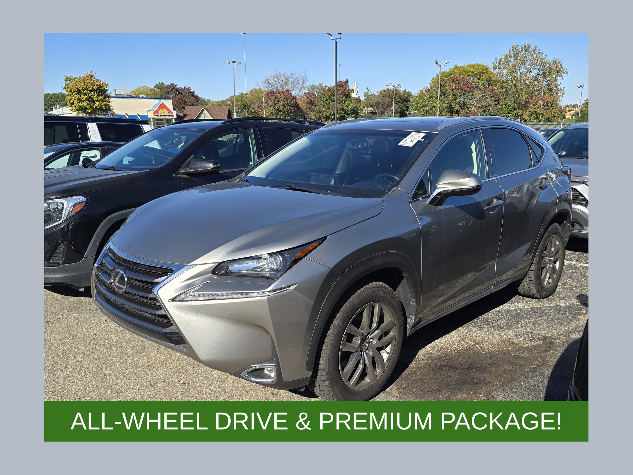Used 2016 Lexus NX 200t AWD w/ Premium Package