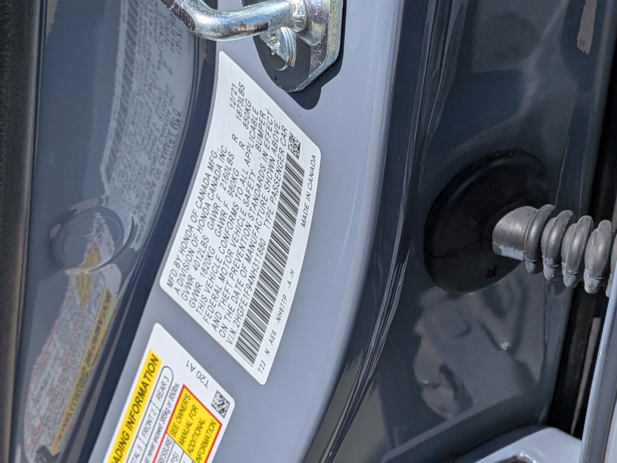 Used 2022 Honda Civic Touring image 33