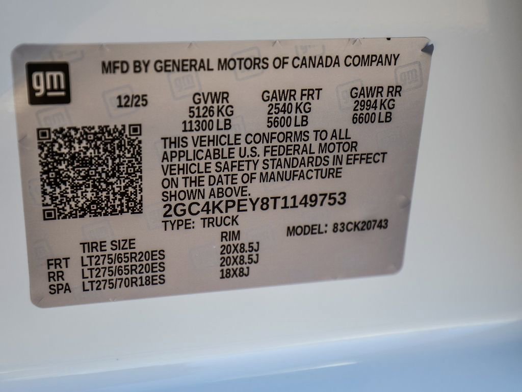 New 2026 Chevrolet Silverado 2500 LTZ w/ Trail Boss Package image 39