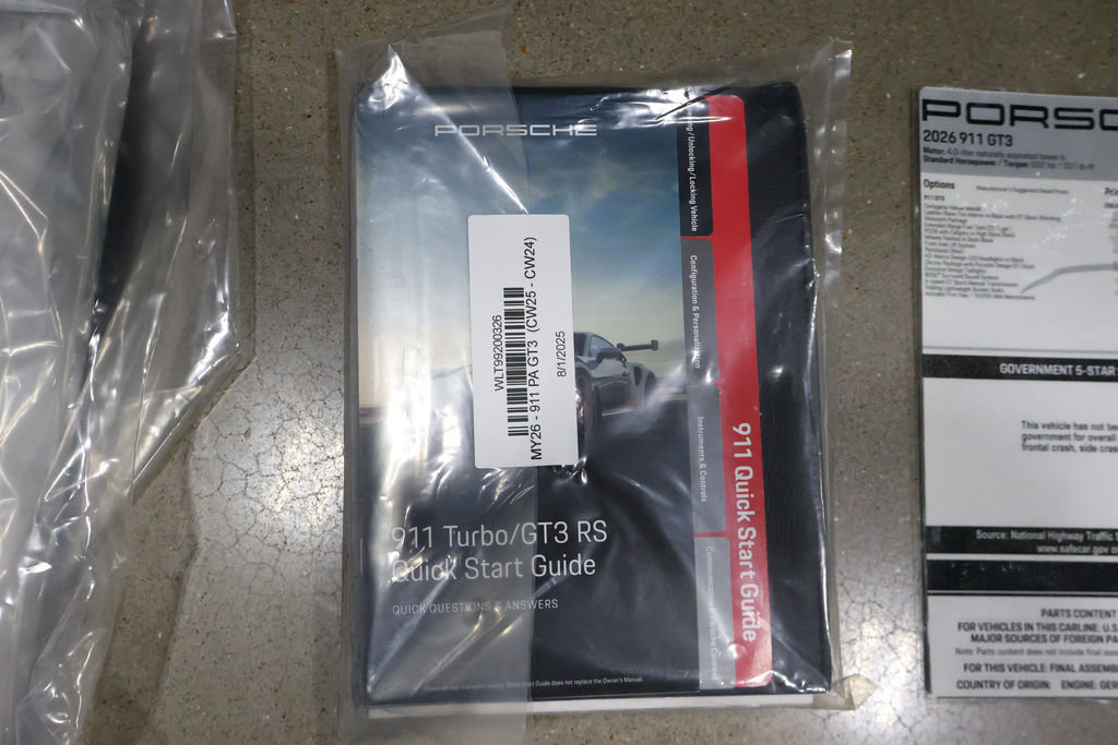 Used 2026 Porsche 911 GT3 w/ Weissach Package image 46