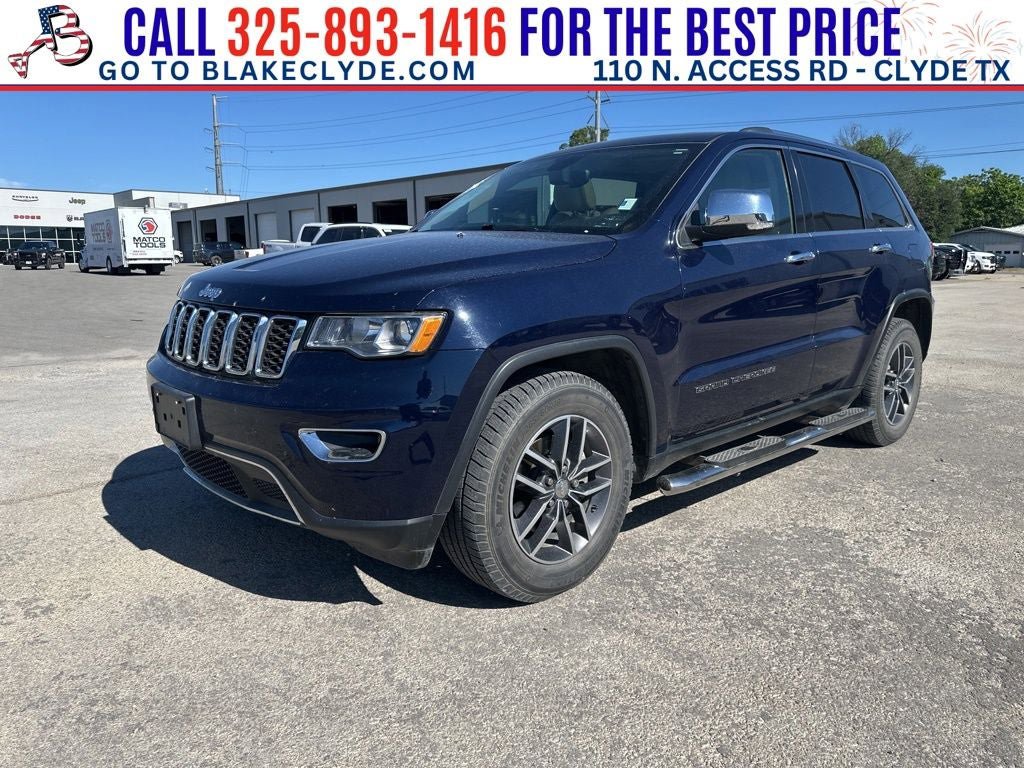 Used 2017 Jeep Grand Cherokee Limited