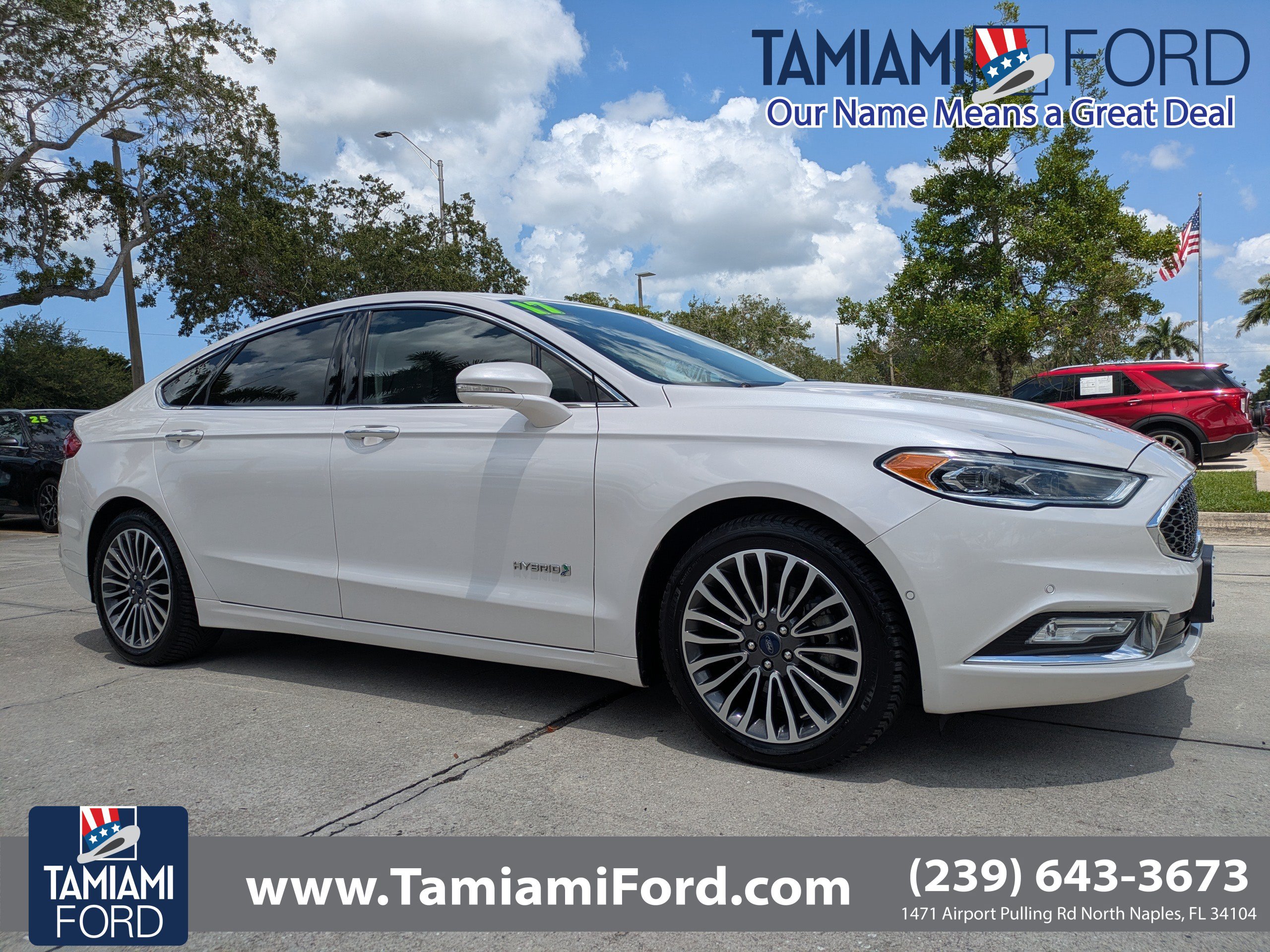 Used 2017 Ford Fusion Platinum FWD image 1