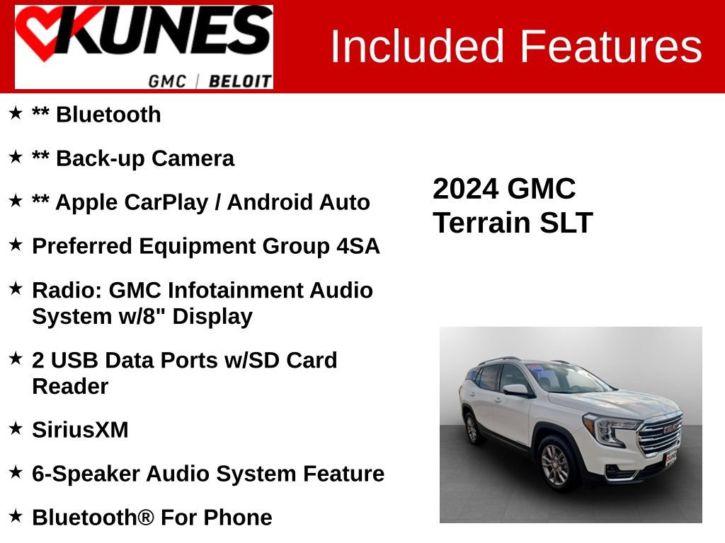 Used 2024 GMC Terrain SLT image 2