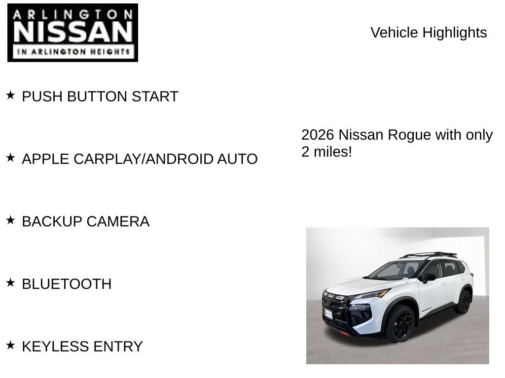New 2026 Nissan Rogue SV image 8