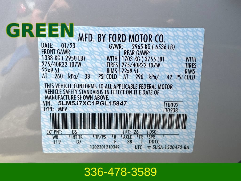 Certified 2023 Lincoln Aviator Reserve w/ Equipment Group 201A AWD/4WD image 19