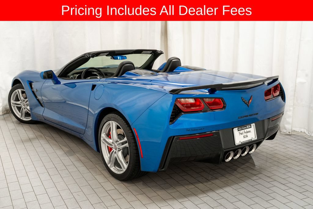 Used 2016 Chevrolet Corvette Stingray Convertible w/ 2LT Preferred Equipment Group RWD image 6