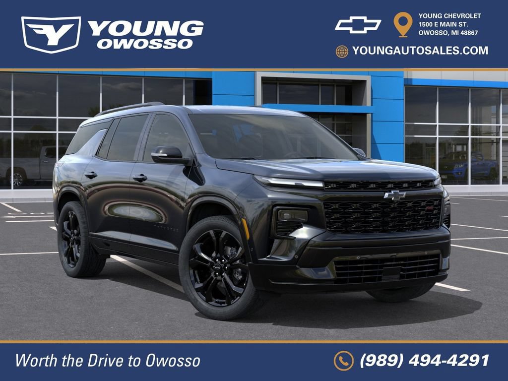 New 2027 Chevrolet Traverse RS w/ LPO, Floor Liner Package AWD/4WD image 7
