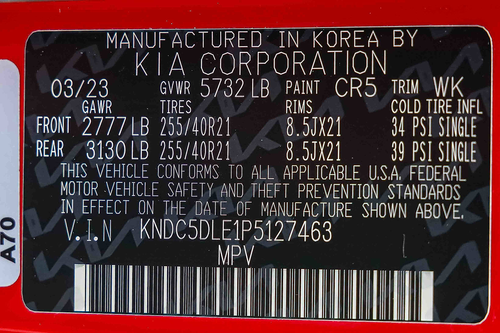 Certified 2023 Kia EV6 GT image 31