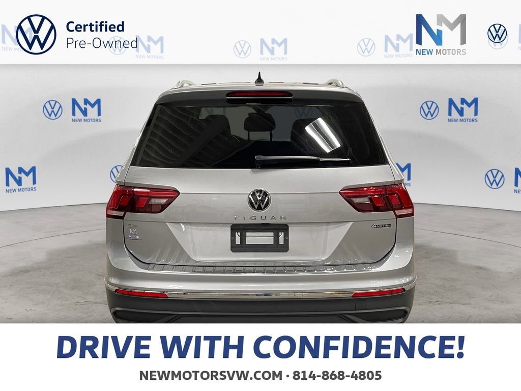 Used 2023 Volkswagen Tiguan SE w/ Panoramic Sunroof Package AWD/4WD image 4