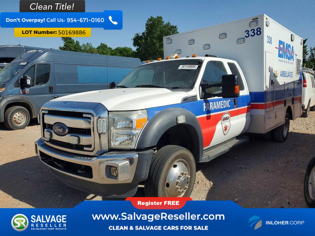 Used 2016 Ford F450 XLT w/ Ambulance Prep Package