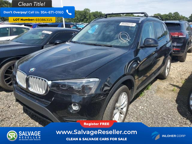 Used 2017 BMW X3 sDrive28i