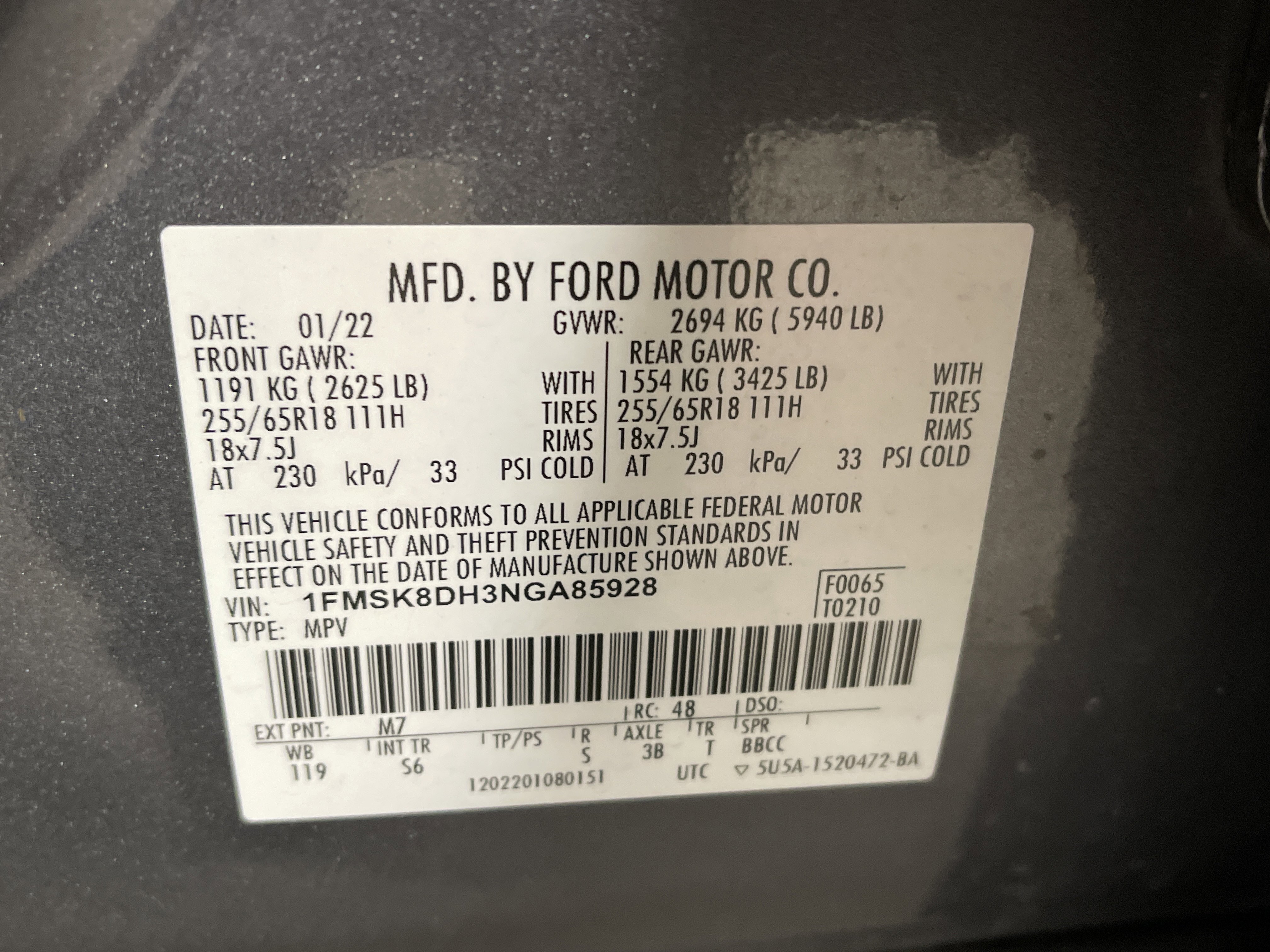 Used 2022 Ford Explorer XLT w/ Equipment Group 202A image 28