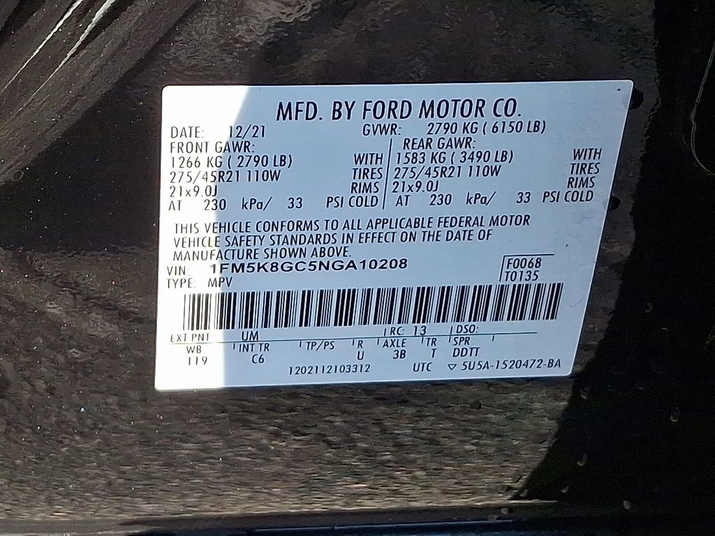 Used 2022 Ford Explorer ST w/ Equipment Group 401A image 29