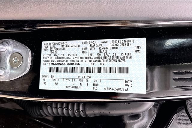 New 2026 Ford Escape ST-Line Select w/ Tech Pack #2 AWD/4WD image 8