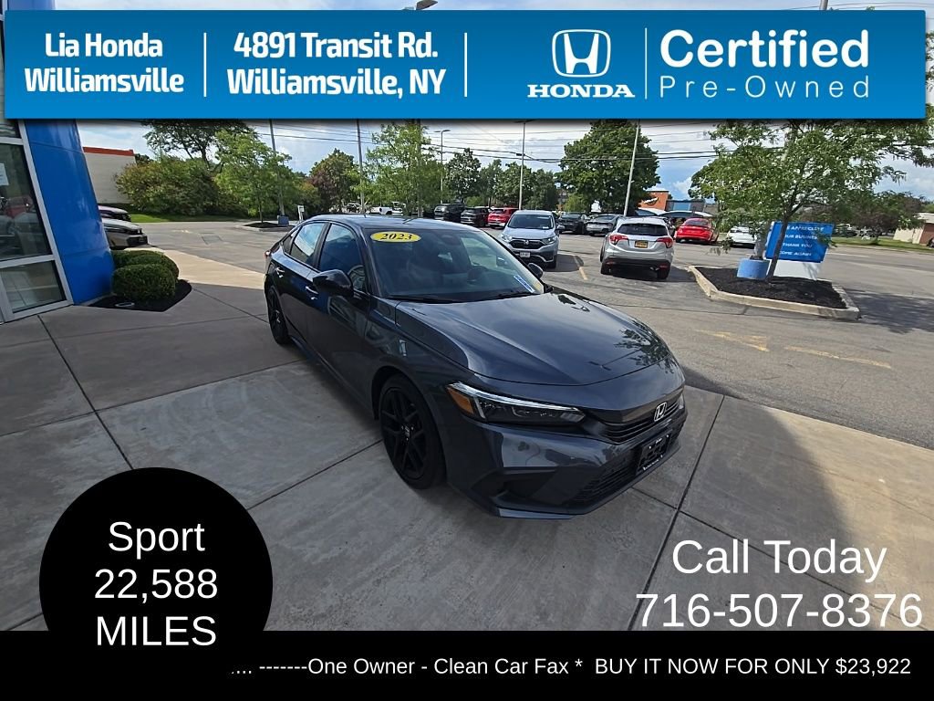 Certified 2023 Honda Civic Sport