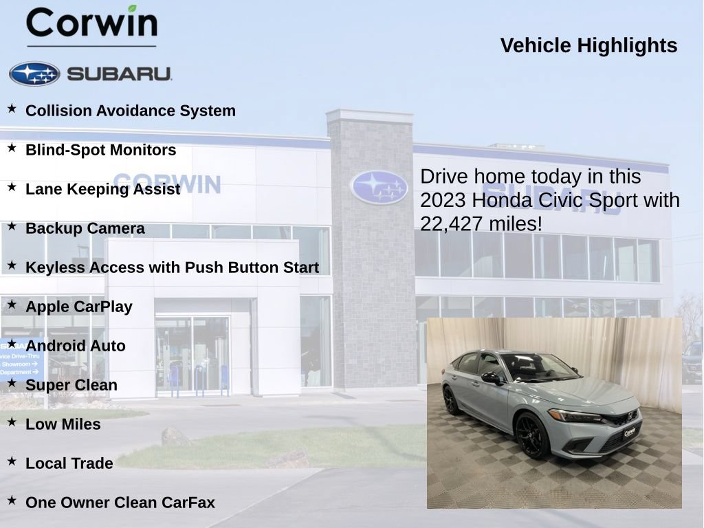 Used 2023 Honda Civic Sport image 6