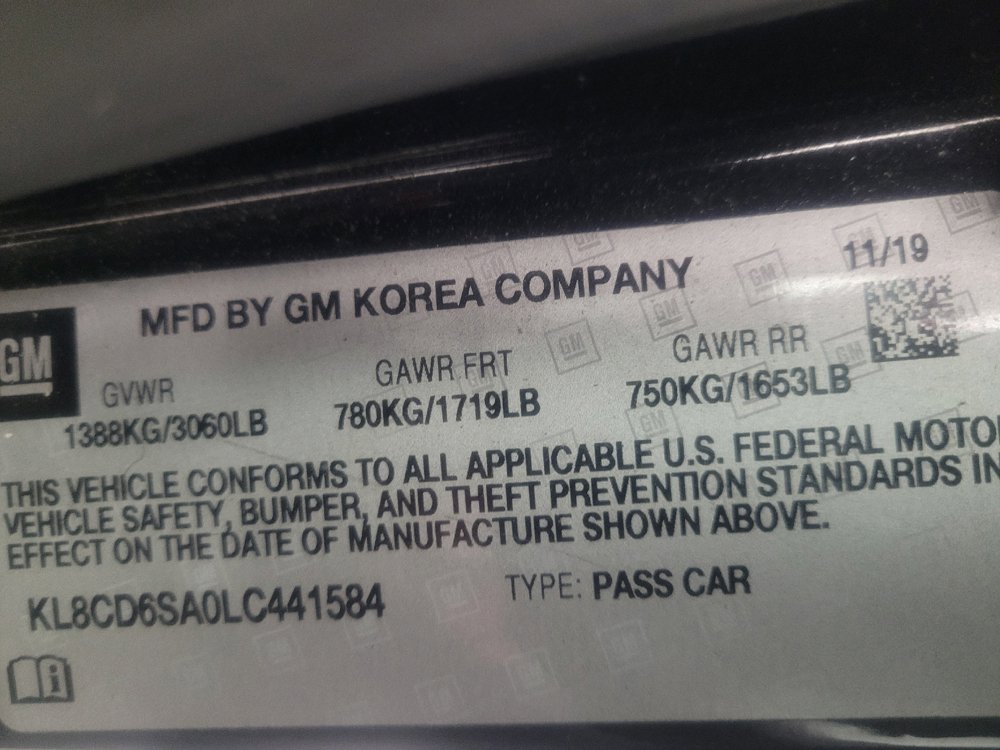 Used 2020 Chevrolet Spark LT image 33